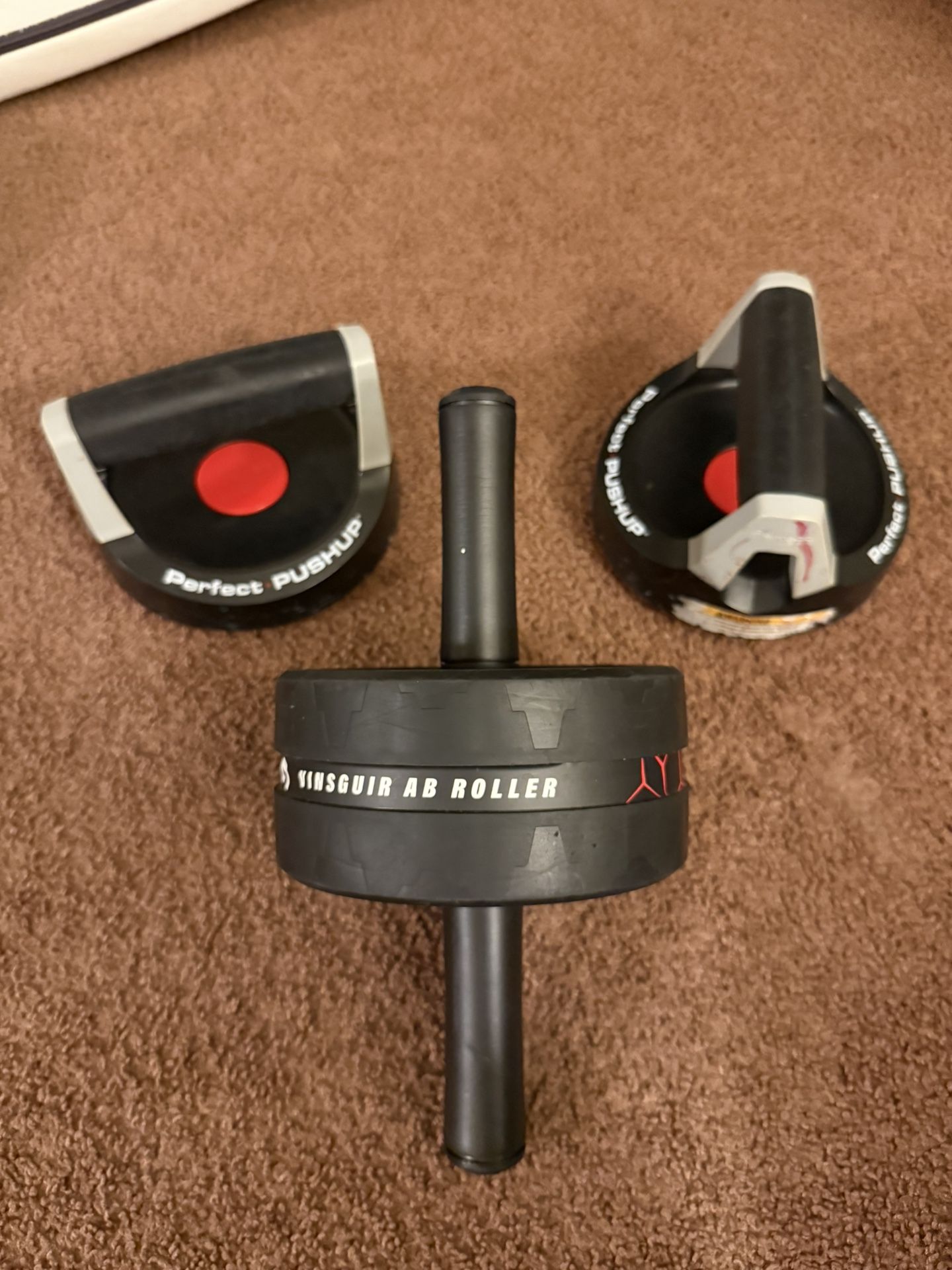 Push Up Spinners and Ab Roller