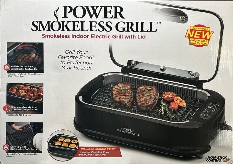 Power Smokeless Grill New In The Box for Sale in West Covina, CA - OfferUp