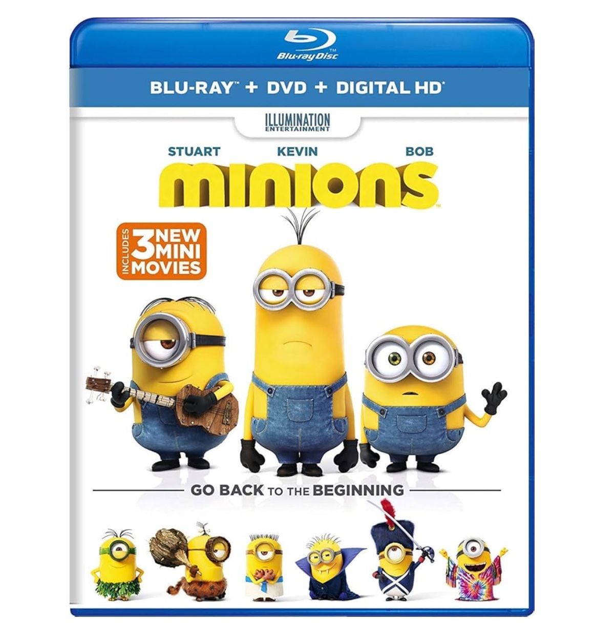 Minions Blue ray