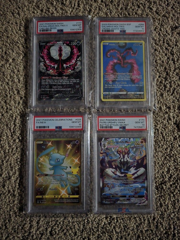 Entire Sealed And Slabs Pokémon/MTG Collelction