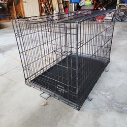 Large Dog Crate (Black)