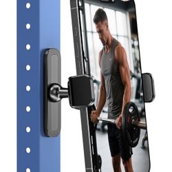 Gym Magnetic Phone Holder, 360 Adjustable