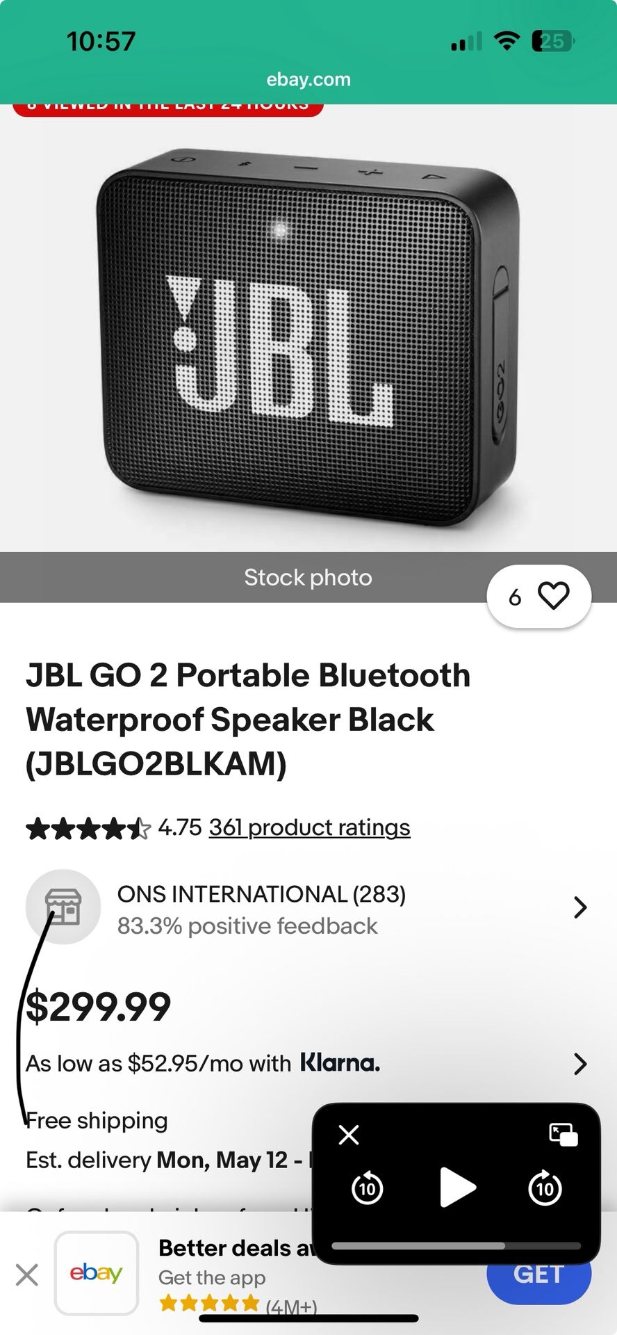 Jbl Go2 + New condition and Sounds Louder then the flip 5