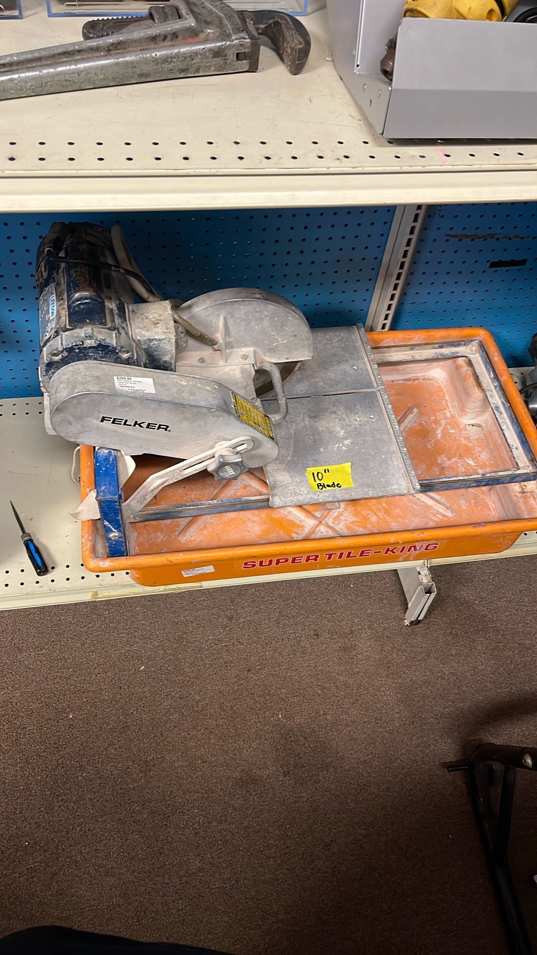 Felker Wet Tile Saw 00942–00