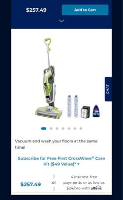 BISSELL CrossWave Floor and Area Rug Cleaner, Wet-Dry Vacuum with Bonus Brush-Roll