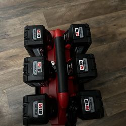 Milwaukee M18 Charger And 12.0 Batteries 