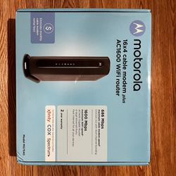 Motorola AC1600 WiFi Router/Modem - Model MG7540