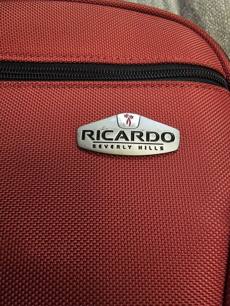 Red Carry-on Suitcase