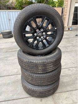 4- 20" Toyota Tundra TRD OEM Wheels Rims Tires TSS 95295 Sequoia 2024 2025 2026