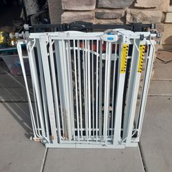 36" tall Metal Security Gate Fences Child Pet Dog Baby Pressure Mount $25-$30 each 3 different See All Photos