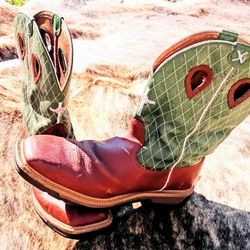 Western Steel Toe Size 12 Work Boots 