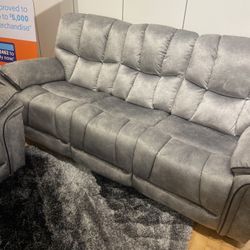 RECLINING SOFA AND LOVESEATS