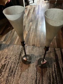 Torchiere Floor Lamp (2)