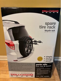 Brand New Bike Rack Spare Tire Mount