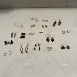 Earring Lot of 18