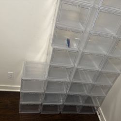 Clear Shoe Boxes