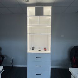 Gloss White Clad Cabinet By California Closets 