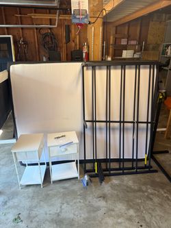 Mattress and bed frame