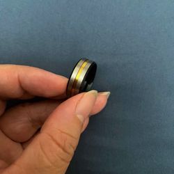 Men’s Fashion Stainless Steel Wedding Band Size 12