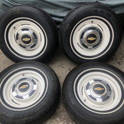 15” Wheels Chevy Gmc C10 G10 Shorty Van Suburban Projects 5x5 