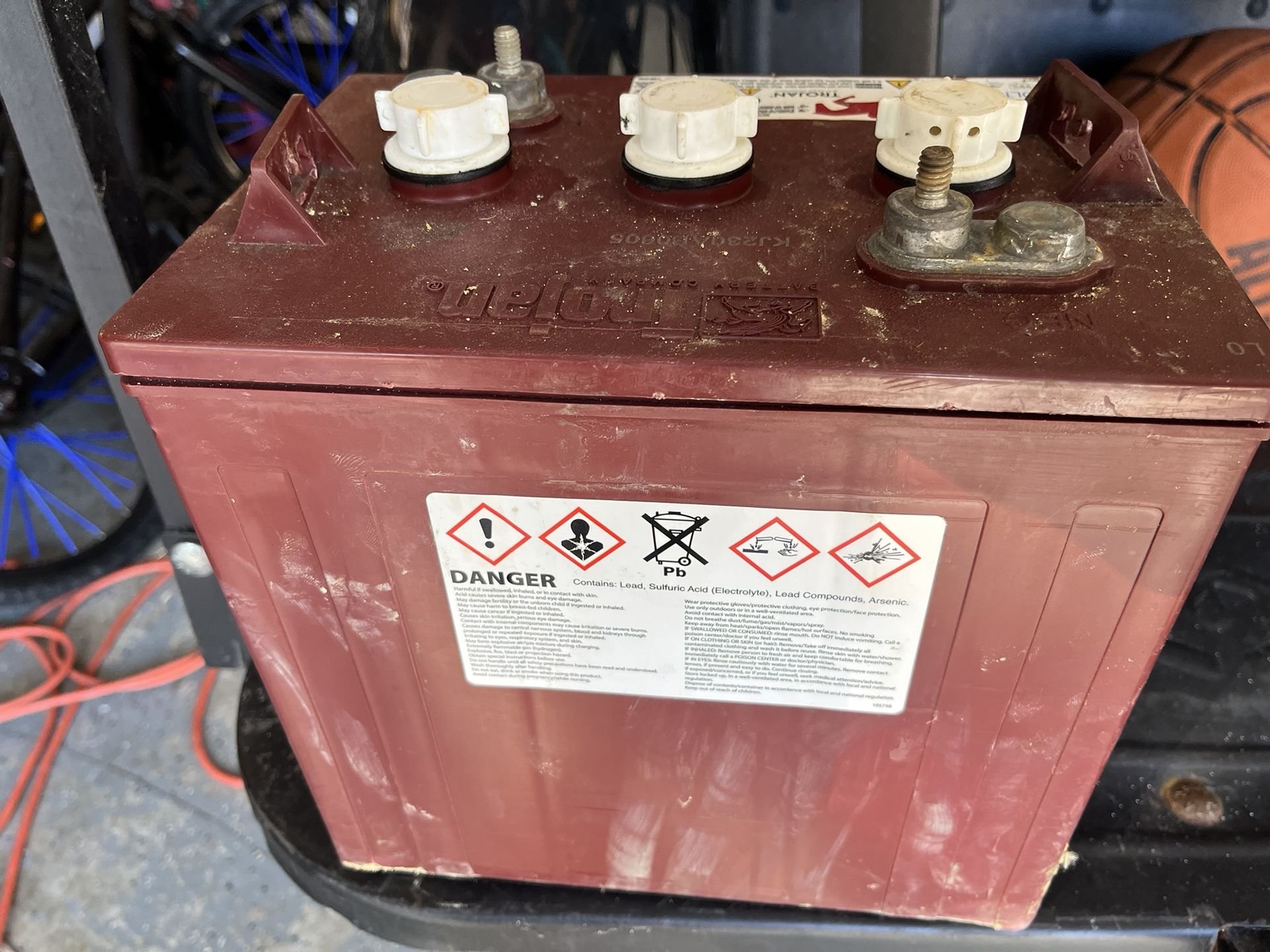 Battery 6v Golf cart