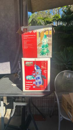 Inflatable Christmas Holiday Decorations 