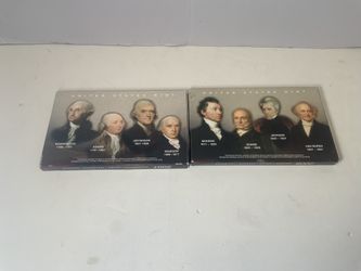 Presidential $1 Proof Sets 2007 & 2008 