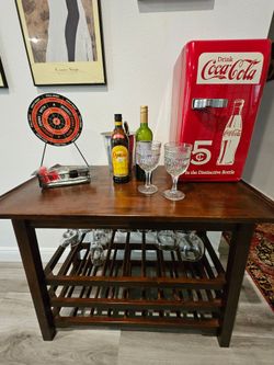 Bar set with stemware