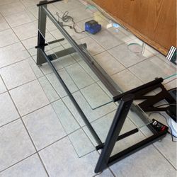 Glass Tv Stand 