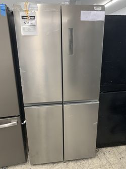 Frigidaire 4 door fridge in stainless steel