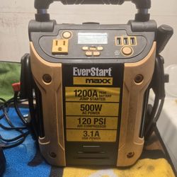 1/2 Impact Wrench & Battery Jump Starter