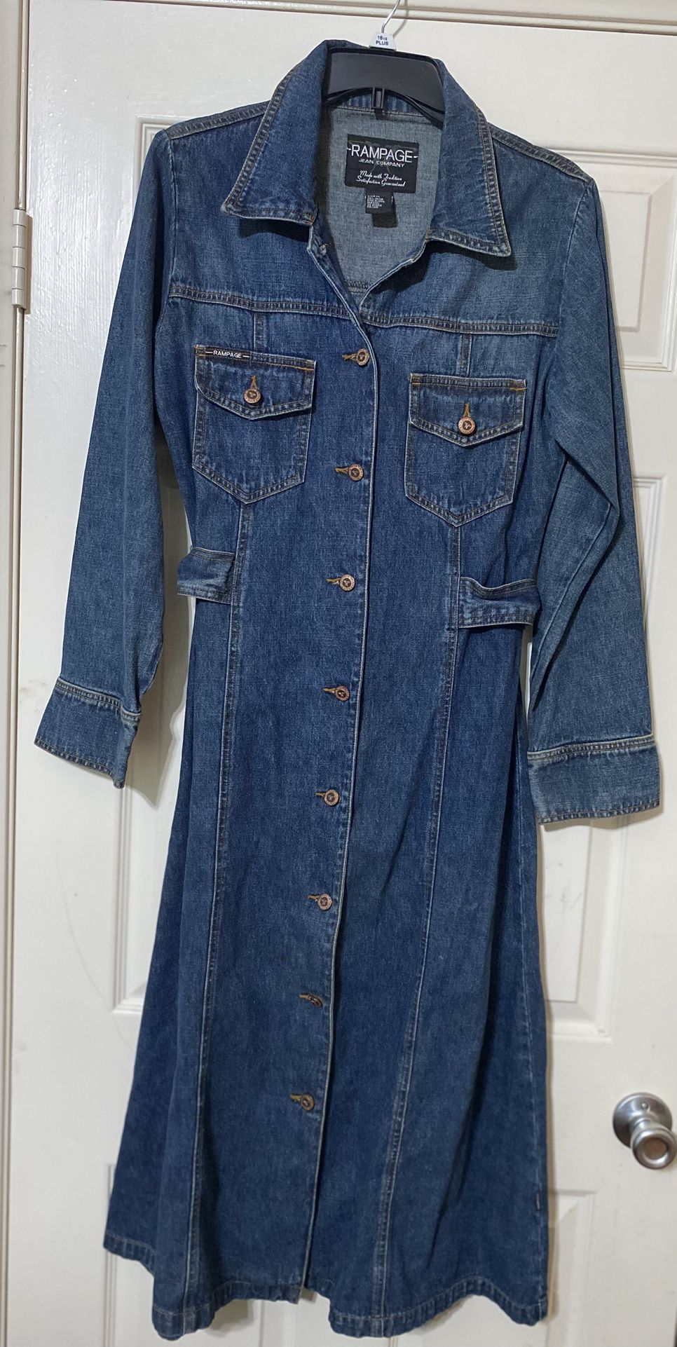 Denim Jean Jacket/Duster