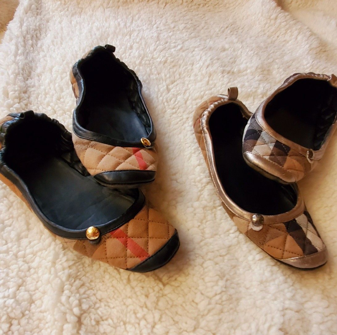 Burberry slippers/Ballet slippers