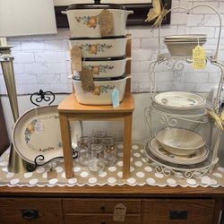 Corningware Abundance Casseroles Canisters & More 