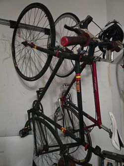 Black bike frame
