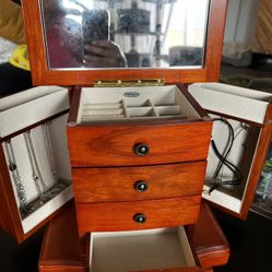 Wooden Jewelry Box