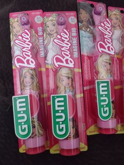 G.U.M   Barbie Electric Toothbrush 