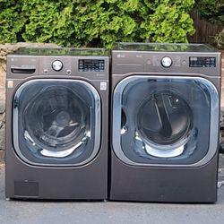LG THINQ Washer And Dryer ELECTRIC 