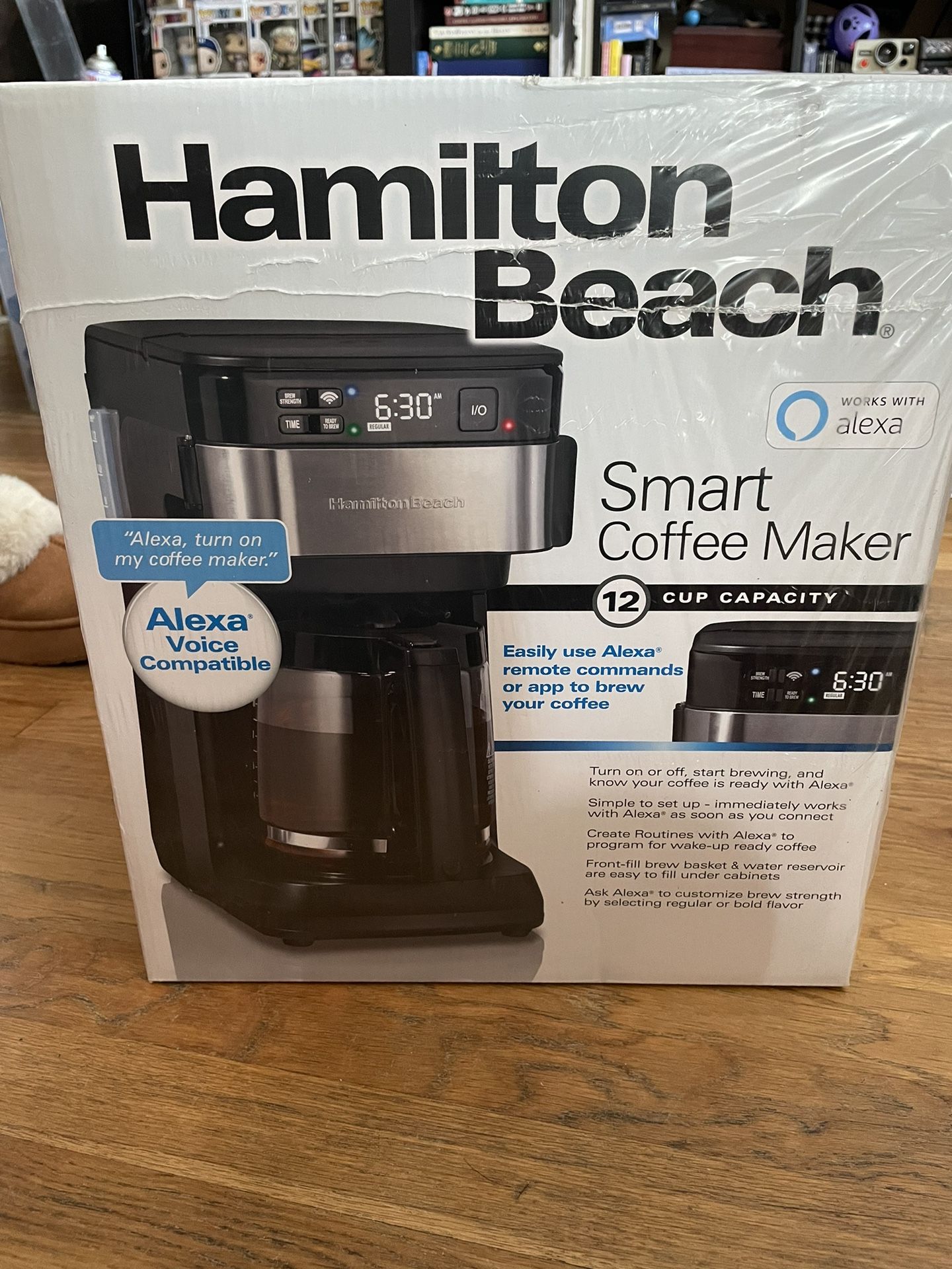 Hamilton Beach - 12 Cup Smart Coffee Maker