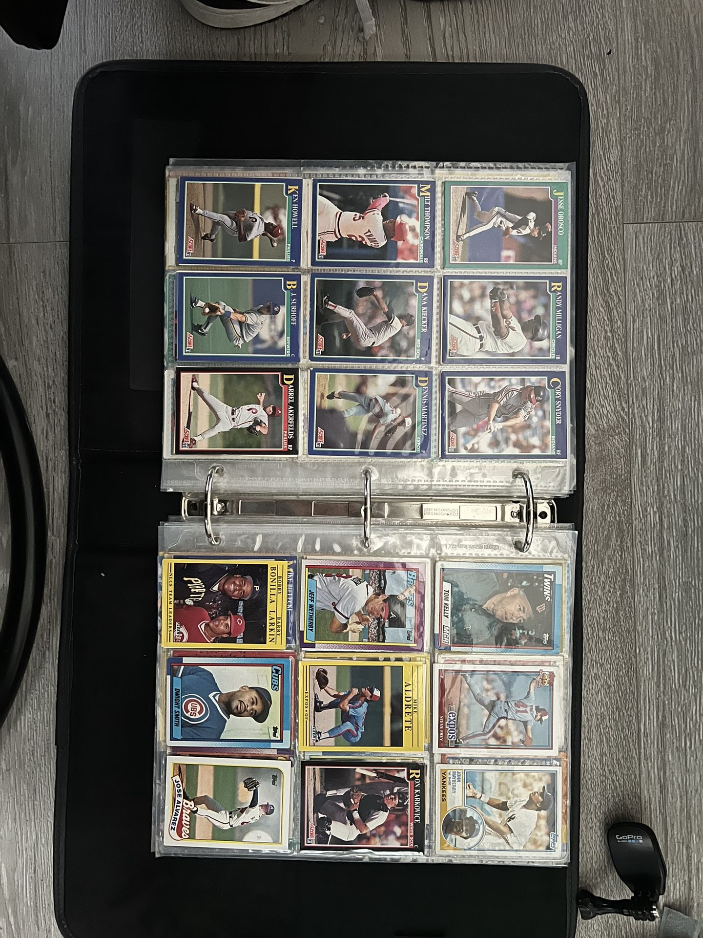 baseball card collection