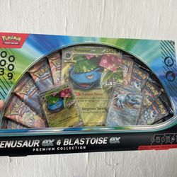 Venusaur Ex & Blastoise Ex Box Brand New Unopened 