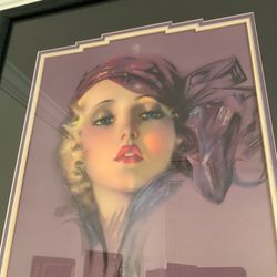 Gorgeous Woman Print - Contemporary Frame. 20” x 1.5” x 29”