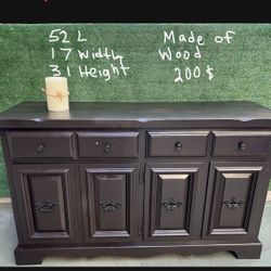 Beautiful Credenza  / Entryway Or Tv Stand  Made Of Wood 