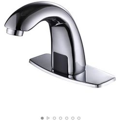 Charmingwater Touchless Bathroom Sink Faucet with Hole Cover Plate - Brand New in Box