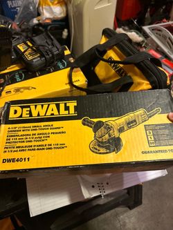 DEWALT 4-1/2 In. Small Angle Grinder with One-Touch Guard