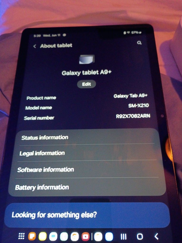 Samsung Galaxy Tablet A9 Plus