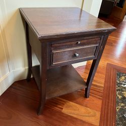 Sleek And Elegant, Antique End Table