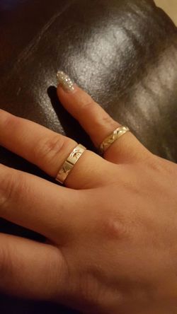 Sterling silver rings