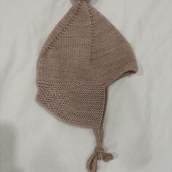 Misha & Puff Merino Wool Hat 6-12 Months Excellent Condition