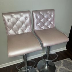 Pink Diamond Bar Stools